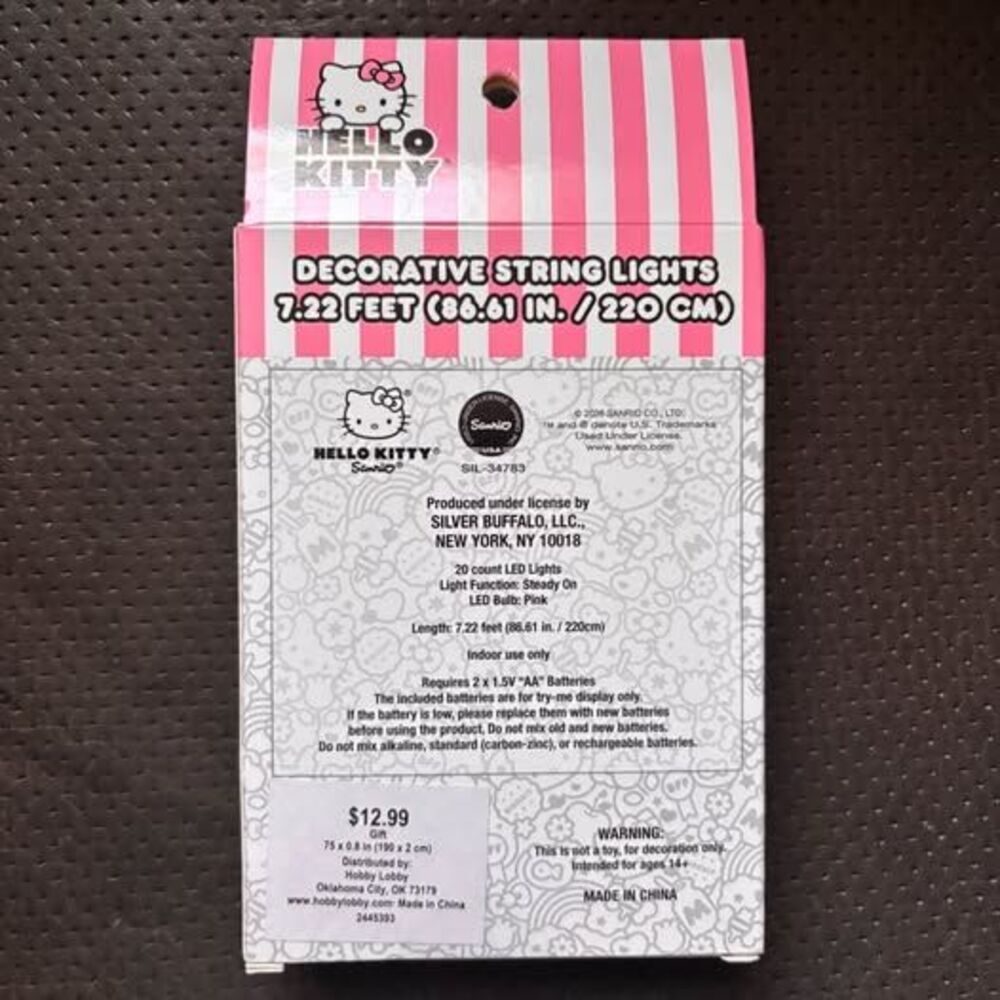 Hello kitty string lights - Picture 2 of 2